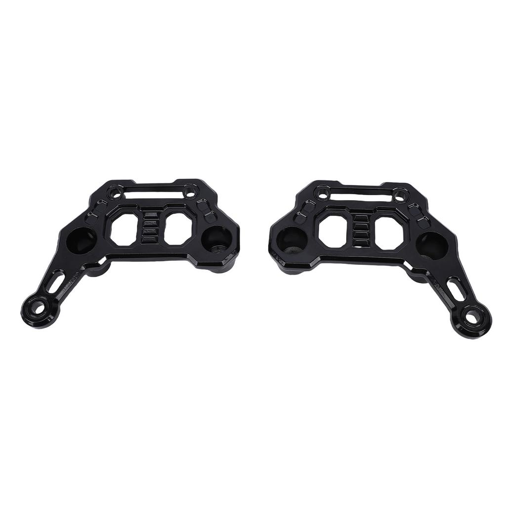 2PCS Dual Light Bar Hood Mounting Brackets Replacement for Jeep Wrangler JL JLU 4xe JT 2018 2025 Fog Light Mount