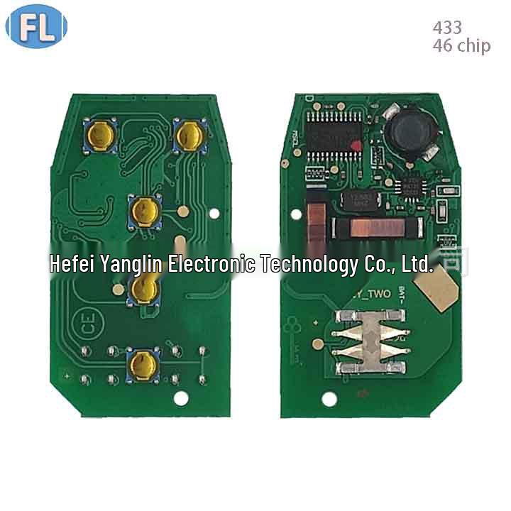 Cadillac SRX, XTS, ATS Smart Card Board (Square) - 3 Buttons, 433MHz 46