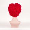Enchanting Alice In Wonderland Queen Of Hearts Burgundy Curls Wig For Spectacular Cosplay