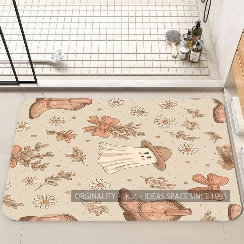 Cute Halloween Pattern Mat Living Room Decoration Home Sofa Non-Slip Carpet Study Bedroom Tatami Children'S Soft Floor Mat