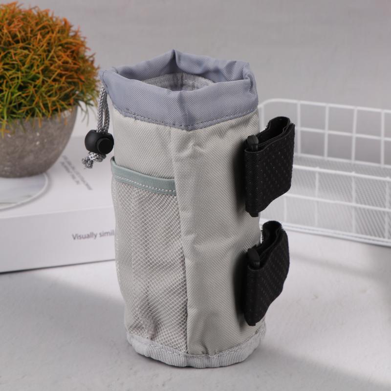 

Сумка для бутылки с водой для велосипеда на открытом воздухе, с изоляцией для удержания льда, с креплением на руль для горных шоссейных велосипедов серый