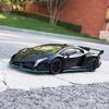 MyCar 1:22 Die-Cast Metal Lamborghini Veneno Roadster Model Car Figurine, Black