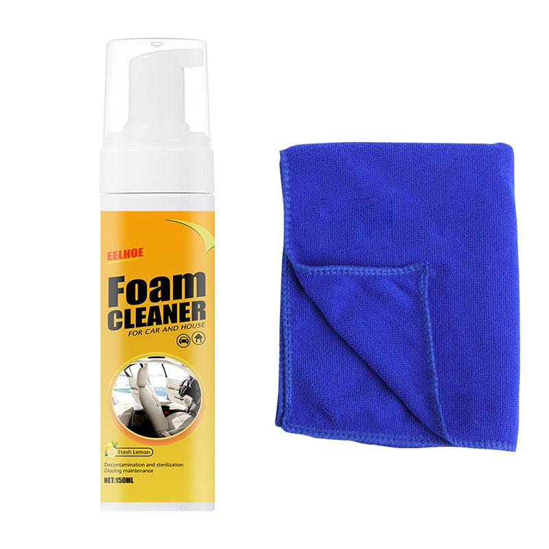 Nettoyant Mousse pour Voiture Spray Multi-usage Nettoyant Anti-âge Outils Nettoyage Intérieur Voiture Maison Mousse pour Nettoyage Cuir Intérieur Voiture