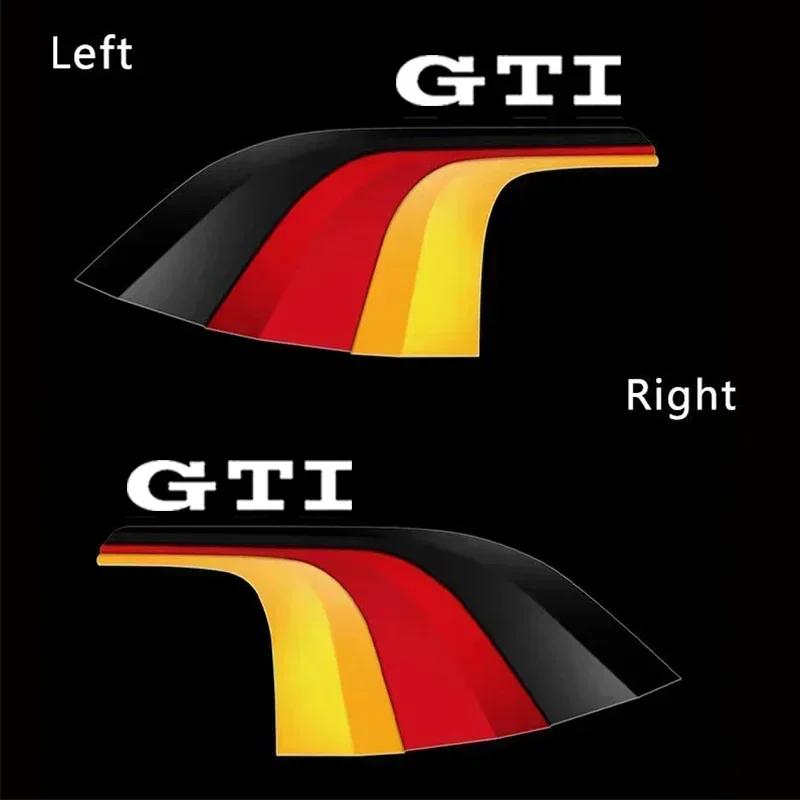 2026 Hot For VW VOLKSWAGEN 2Pcs LED Car Door Welcome Light Courtesy Projector Lamps for VOLKSWAGEN VW GTI Golf Tiguan Arteon POL