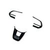 For TOYOTA Raize 200 Series 210A  VELOZ  Interior ABS Carbon Fiber Car Steering Wheel Button Control Cover Sticker