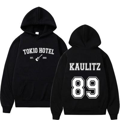 Rockband Tokio Hotel Kaulitz Hoodie Herrenmode Casual Pullover Sweatshirt Männer Frauen Hip Hop Übergroße Kapuze Punk Streetwear