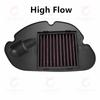 Motorcycle Air Filter QIQING For SUZUKI UY125 UU125 Intake Cleaner UU125T-2 Engine Maintenance Parts