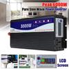 3000W/4000W/5000W/6000W Intelligent Screen Pure Sine Wave Power Inverter Converter Adapter LCD Screen 12V/24V To 220V
