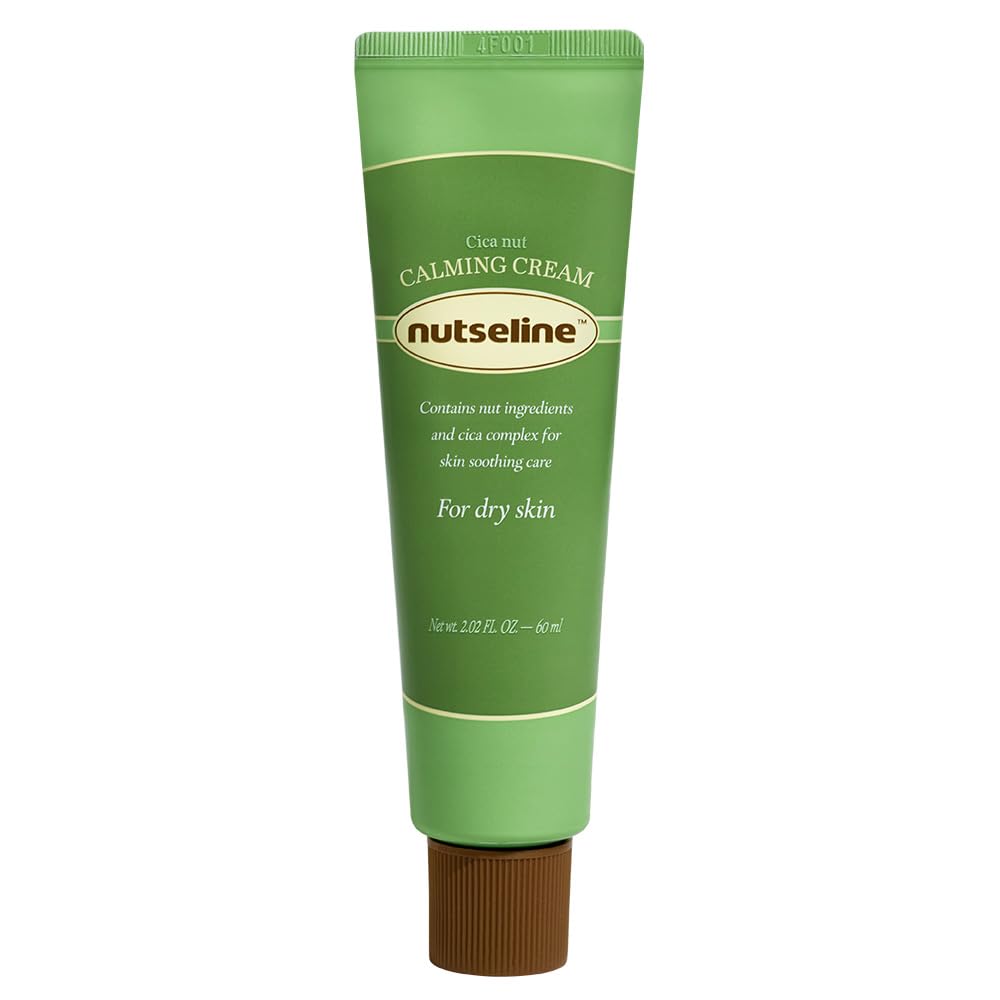 

Успокаивающий крем для лица с центеллой Nutseline Cica Nut Увлажняющий крем с центеллой Корейская косметика Nutseline [Официальный Nutseline] 60 мл, Охлаждающий, Крем, Успокаивающий, 3% Ниацинамид,