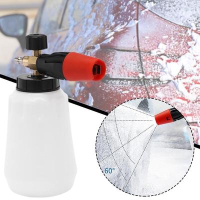 Ponta vermelha de cobre de alta pressão para lavagem de carros, espuma, borbulhador, núcleo de água, spray substituível e especial MA destacável, E0D1
