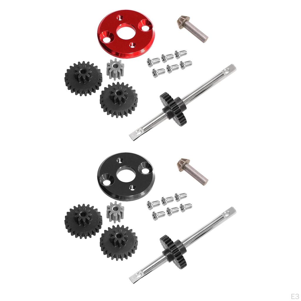 1/12 RC Car Upgrade Gearbox Transmission Gear Set Truck Easy to Install Motor Pinion