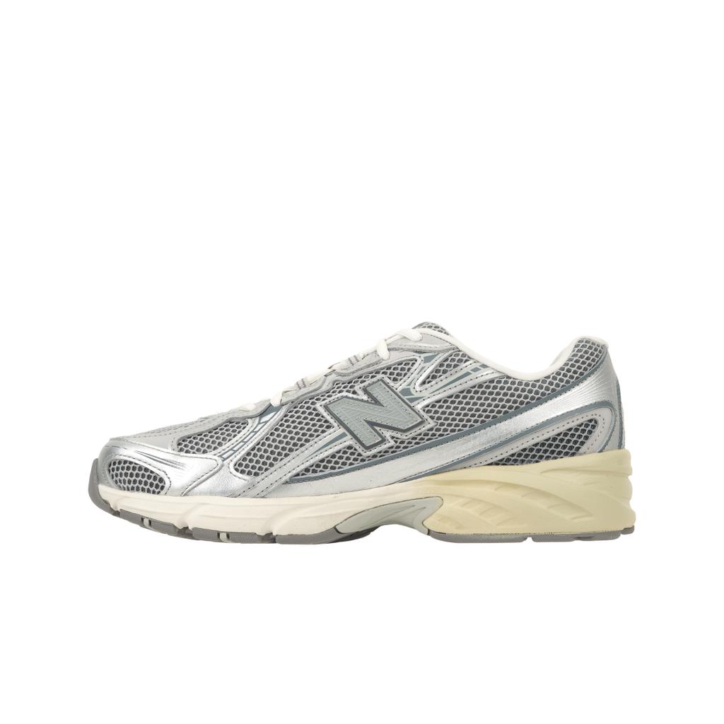 New Balance Nb 740 Versatile Comfortable Durable Low-Top Dad Shoes Unisex Sneaker Silver U740AR2