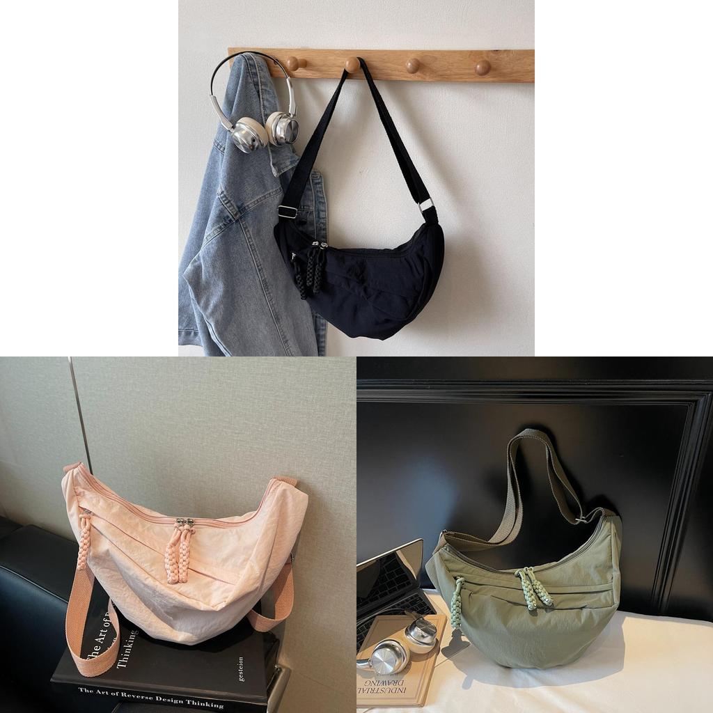 Casual Canvas Crossbody Bag For Women With Large Capacity And Street Style For Daily Use