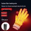 Infrared Heated Winter Gloves for Outdoor Cycling, Motorcycling & Skiing