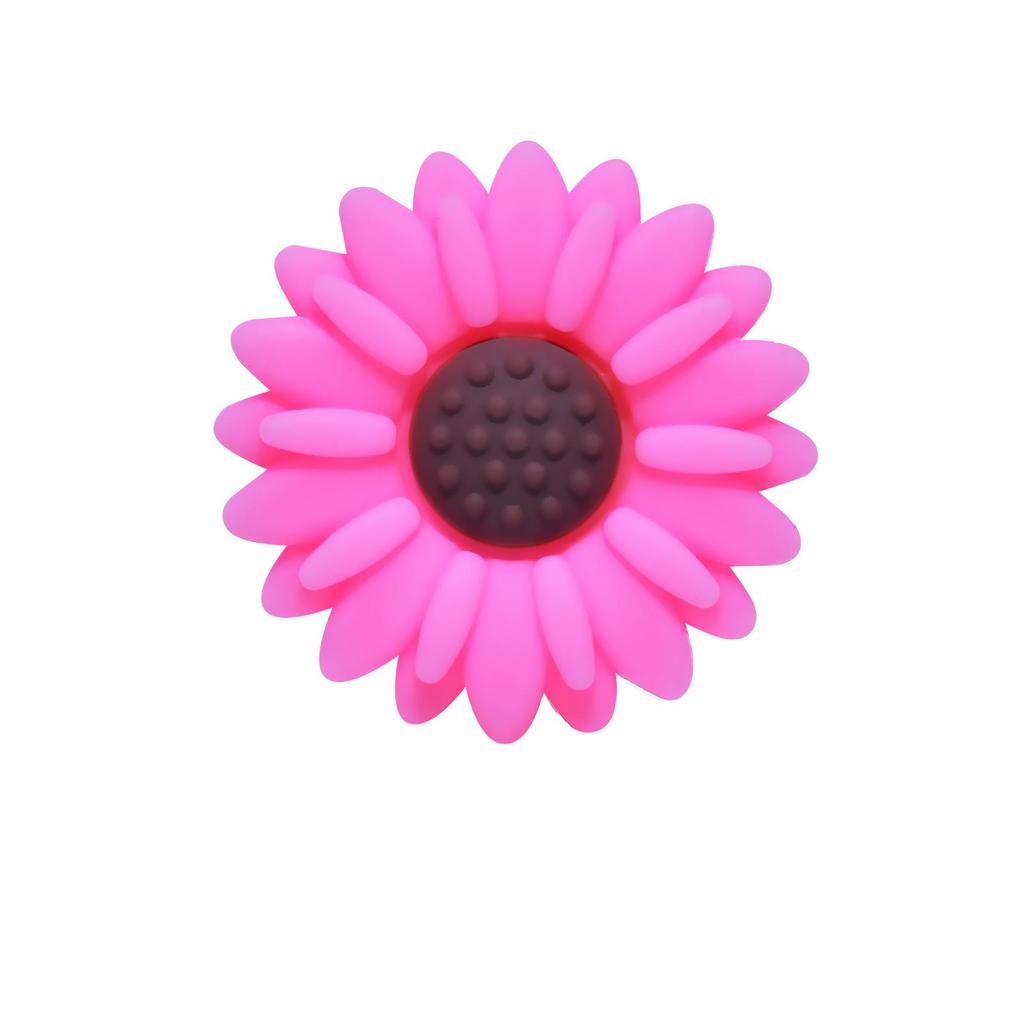 Daisy Flower Silicone Beads for DIY Jewelry & Baby Teether Bracelets