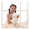 Apricot Lamb White Sheep Plush Toy, Soft and Cute, Fluffy White Sheep, Suitable for Boys and Girls 23cm