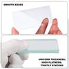 PATIKIL 40x80mm Glass Streak for Clear Optical Glass Smooth Edge High Uniform Thickness Plates, 4-Pack, Microscopes, Slides, Finish, Transparency,