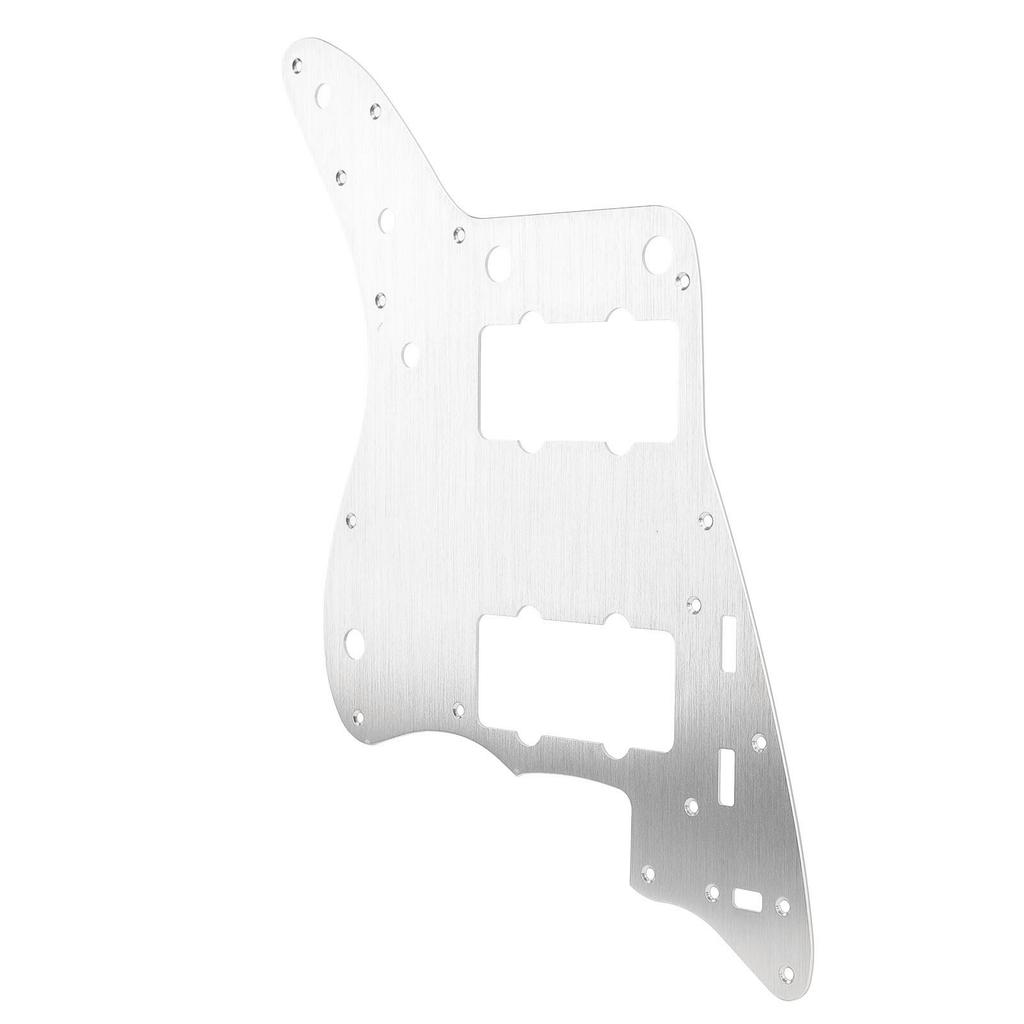 Electric Guitar Pickguard Scratch Plate 13 Holes Aluminium Alloy Guitar Anti Scratch Guard Plate