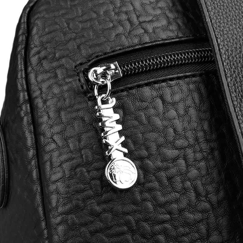 Elephant Embossed Women's PU Backpack Travel Backpack