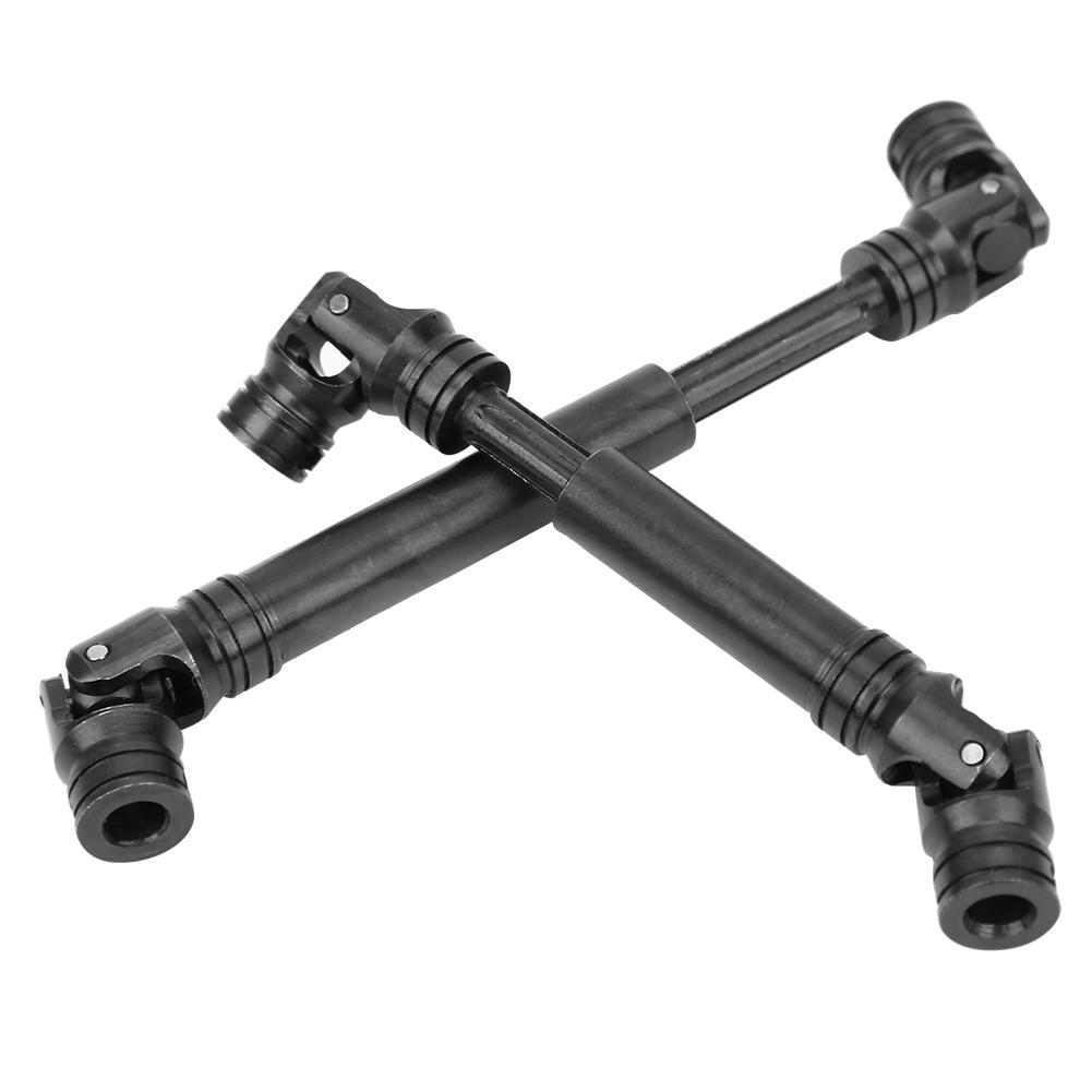 2Pc Steel Multiple Spline Drive Shaft for TRAXXAS TRX4 for Land Rover Defender RC Car