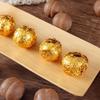 3 Bag Foil Candy Wrappers Gold Aluminum Foils Paper Chocolate Candy Wrappers for Homemades Candy Gift Decorations