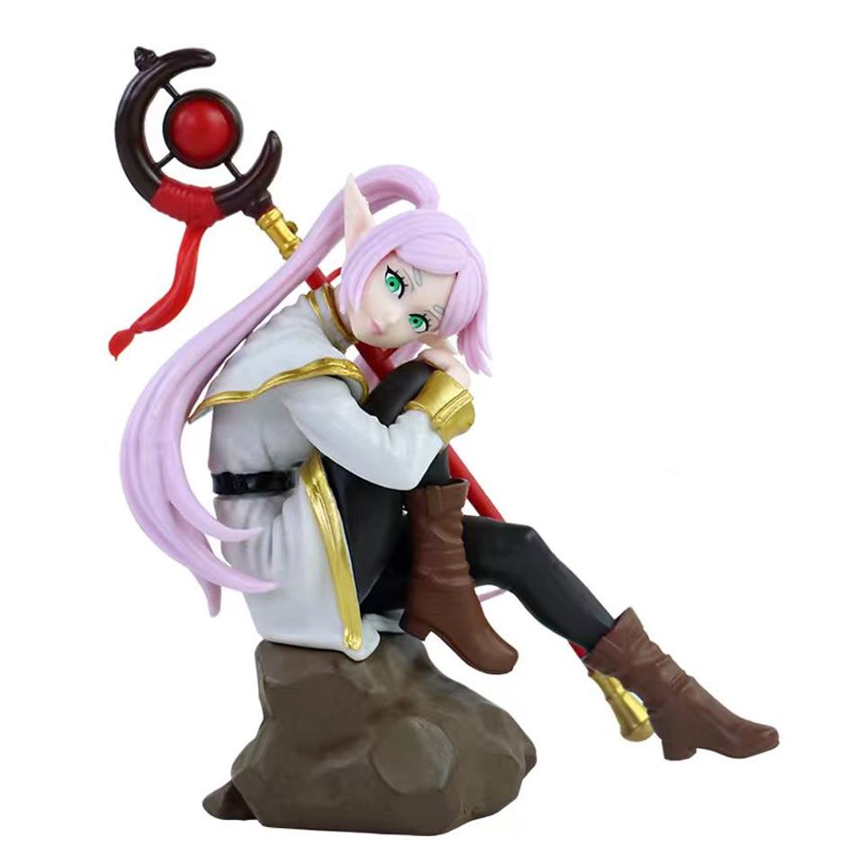

NEW Anime figure luminaire frieren: beyond the end of the journey treasure hunt frieren cartoon kawaii model doll toy collection