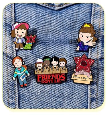 Non-Toxic Cute King Cannibal Flower Enamel Pins Cartoon Women'S Brooches Men Lapel Pins Badge On Backpack Costume Accessories Jewelry Gifs