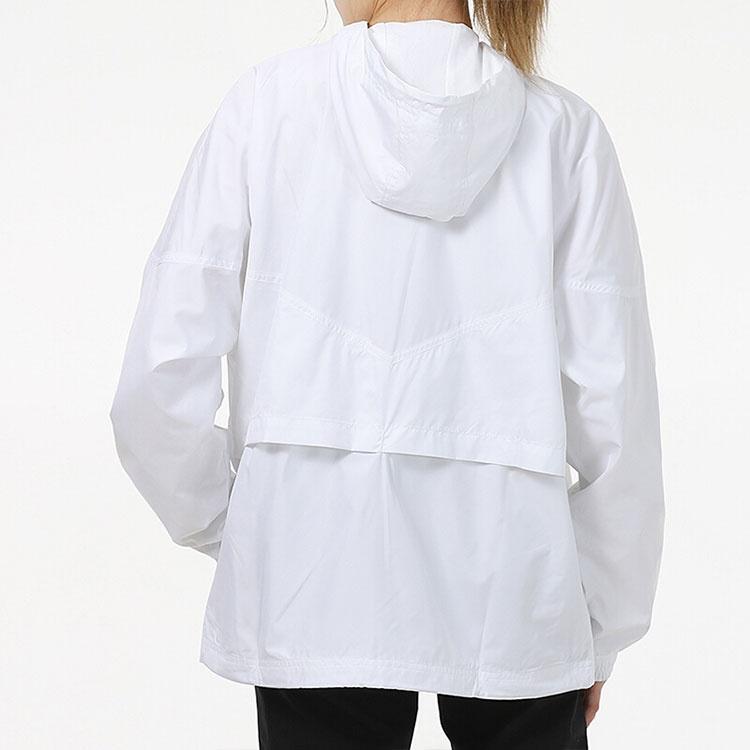 (WMNS) Nike AS W Nike Sportswear RPL WR ESSNTL WVN JKT Jacket White Women's DD5853-100