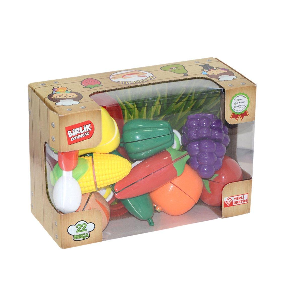 

URT007-BOX-2A/B Набор для нарезки овощей и фруктов, 22 шт.