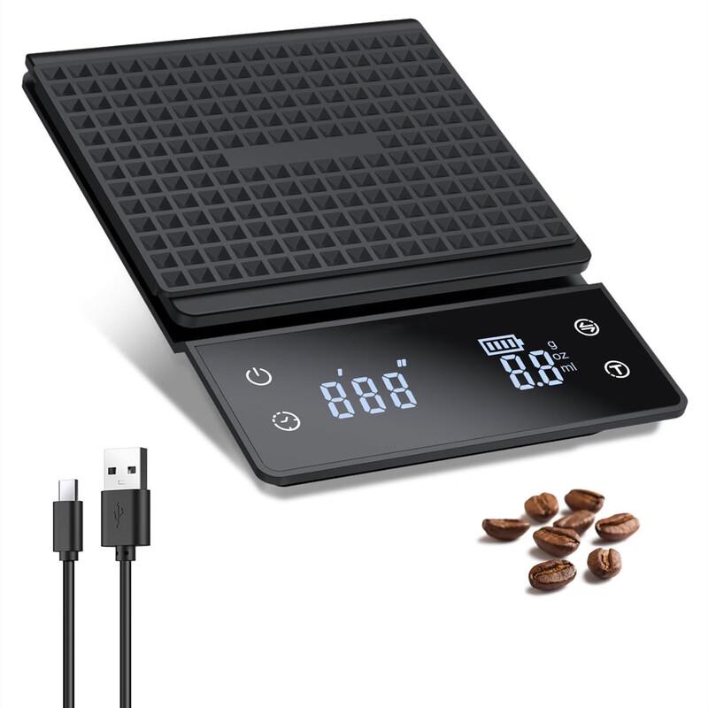 MiLing K09 LED Rechargeable Coffee Scale with Timer (CN version)