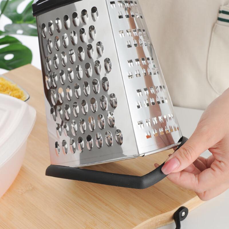 ZhiShi Stainless Steel 4-Sided Multi-Purpose Kitchen Grater