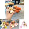 Adorable Cheburashka Keychain Resin Monkey Car Decoration Cute Cartoon Gift