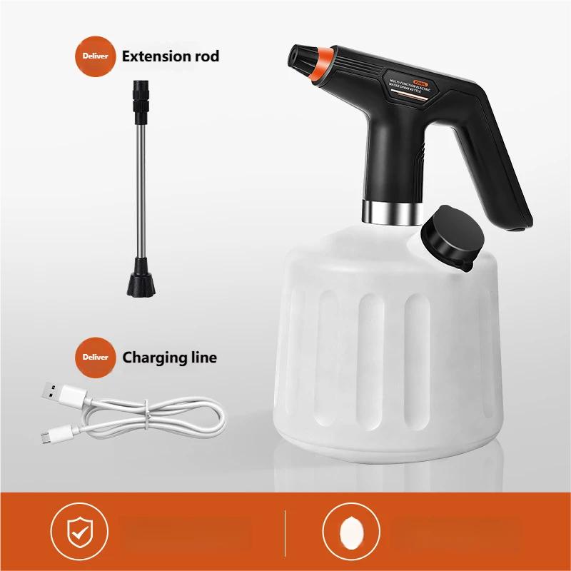 Electric Spray Bottle for Flower Irrigation, Household Disinfection Plastic Watering Can, Automatic Watering Can, Spray Bottle,