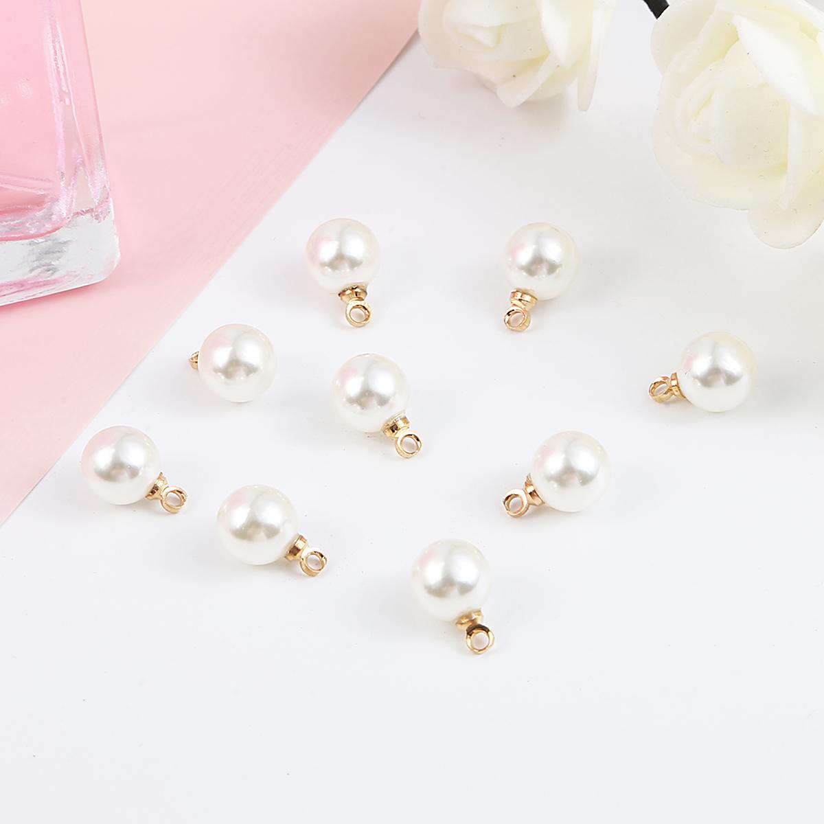 

6/8/10 мм круглые пластиковые акриловые бусины белого цвета слоновой кости из АБС-пластика с имитацией жемчуга для изготовления ювелирных изделий 6mm белый