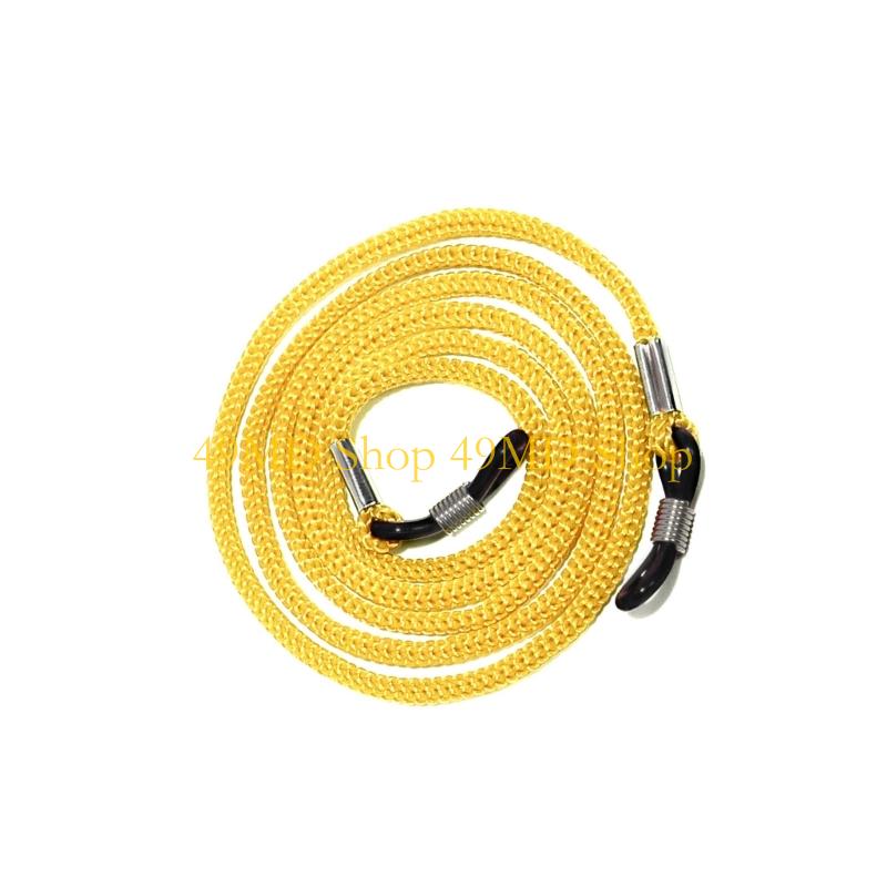 49MD Unisex Anti-Rutsch Brillenhalter Verstellbares Brillenband Polyesterband