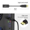 1.8m/5.9ft DP to HDMI Adapter 4K Display Port Male to HDMI Female Cable Converter