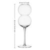 Transparent Cocktail Glass Unique Champagne Cup Novelty Wine Glass  Bar