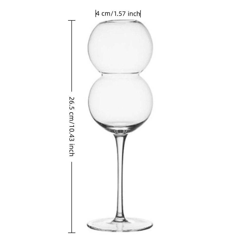 Transparent Cocktail Glass Unique Champagne Cup Novelty Wine Glass Bar