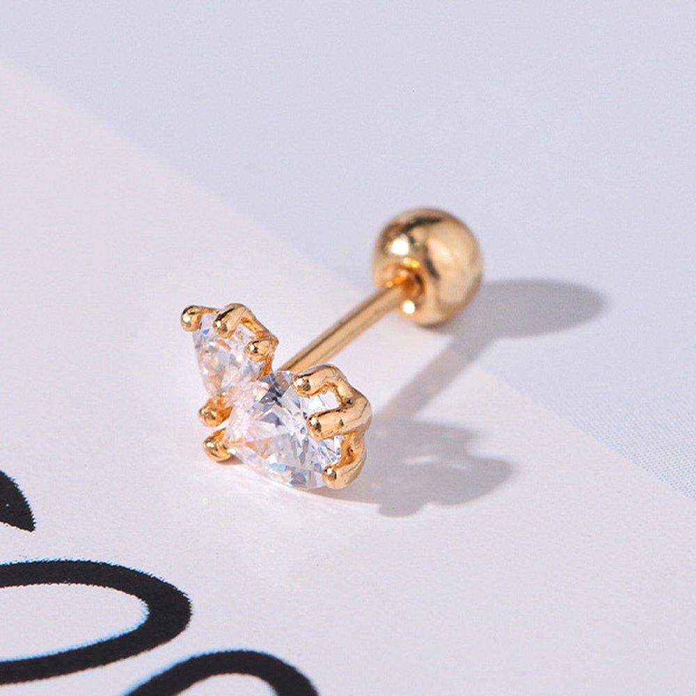 [10K Gold] Light Cubic Piercing (23Arp004)