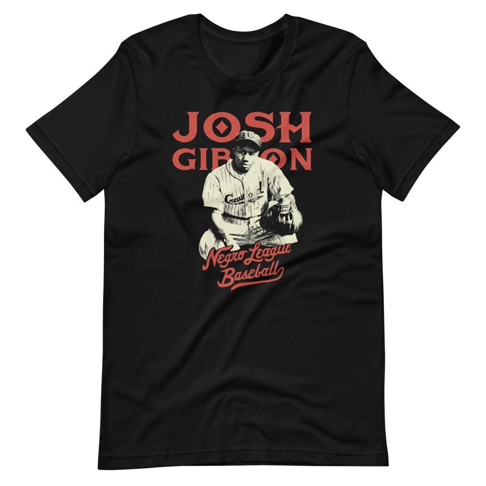 JOSH GIBSON Negro League Baseball Tee Shirt Short-Sleeve Unisex T-Shirt 4XL
