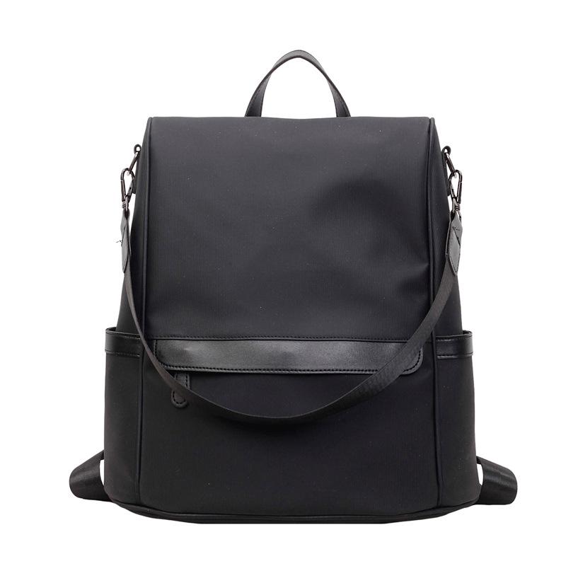 Women's 2026 Korean Style Waterproof Oxford Cloth Backpack - Trendy, Versatile, Lightweight Commuter Bag