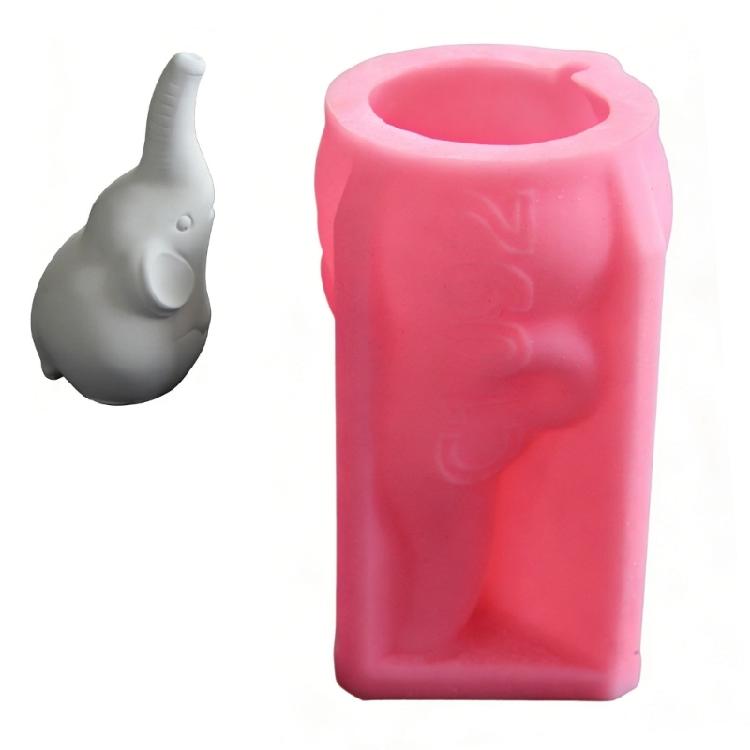 

Artistic Elephant Designs Silicone Mould Ideal For Creating Pen Holders From Or Plasters