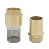 Copper Pagoda Nozzle Non-Return Valve Suction Strainer Foot Valve Hose Connection With Mesh Strainer Water Pump Bottom Valve