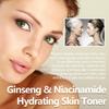 Toner Viso al Ginseng 120ml Restringente Pori Idratante Controllo Sebo Nicotinamide Levigante Schiarente Cura della Pelle del Viso Acqua Tonica
