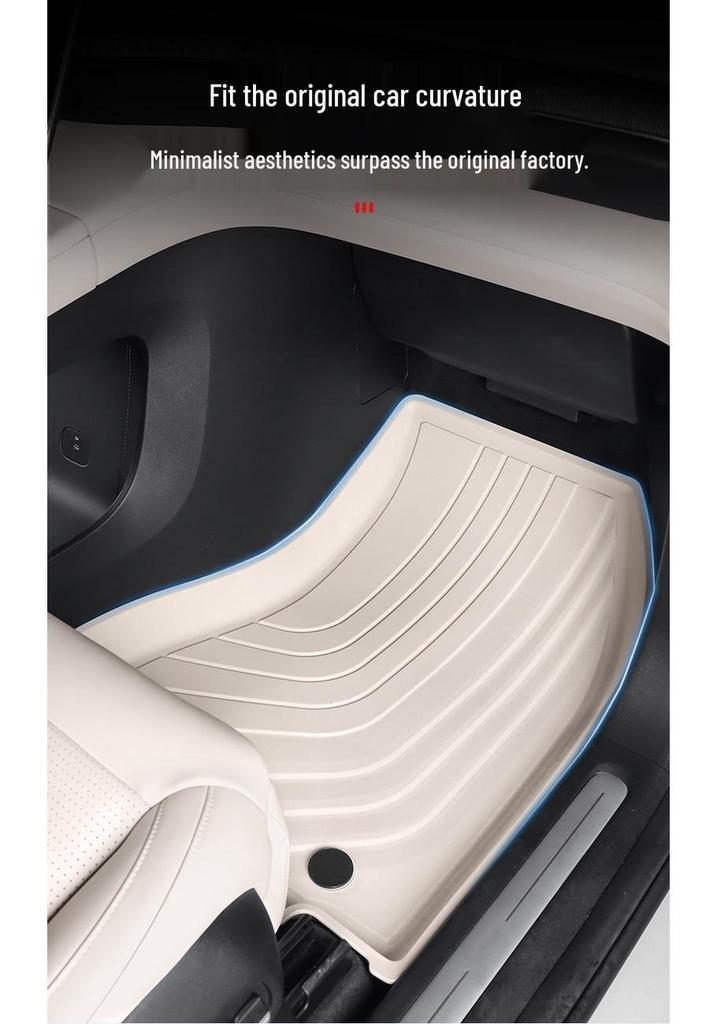 TPE Full Coverage Car Floor Mats for 23-25 NIO ES6, EC6, ET5T