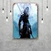 sephiroth Cartoon Retro Vintage Tin Sign Poster Decorative Plaque Metal Plate Wall Decor