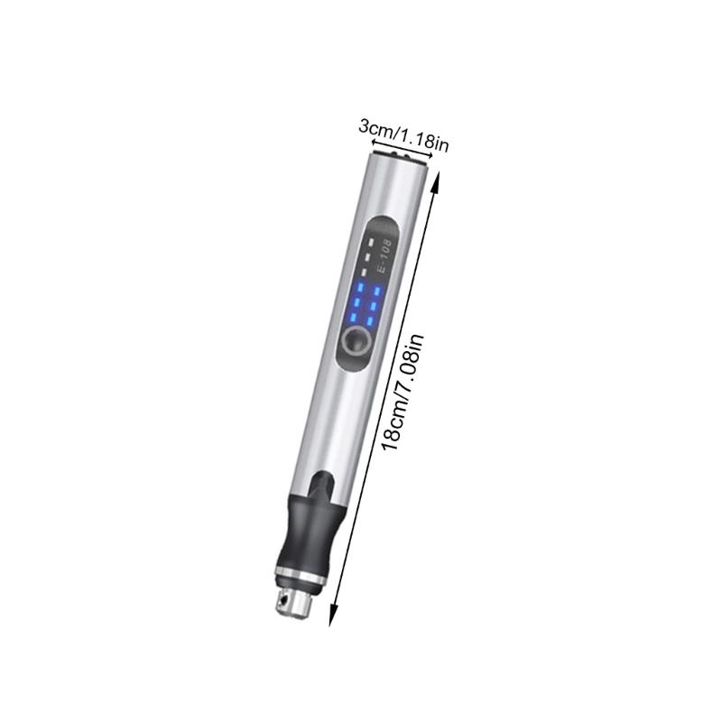 Rotary Engraving Pen Tool With 3 Speed Setting Ergonomic Design For Jewelry Making DIY Projects And Artwork Makings