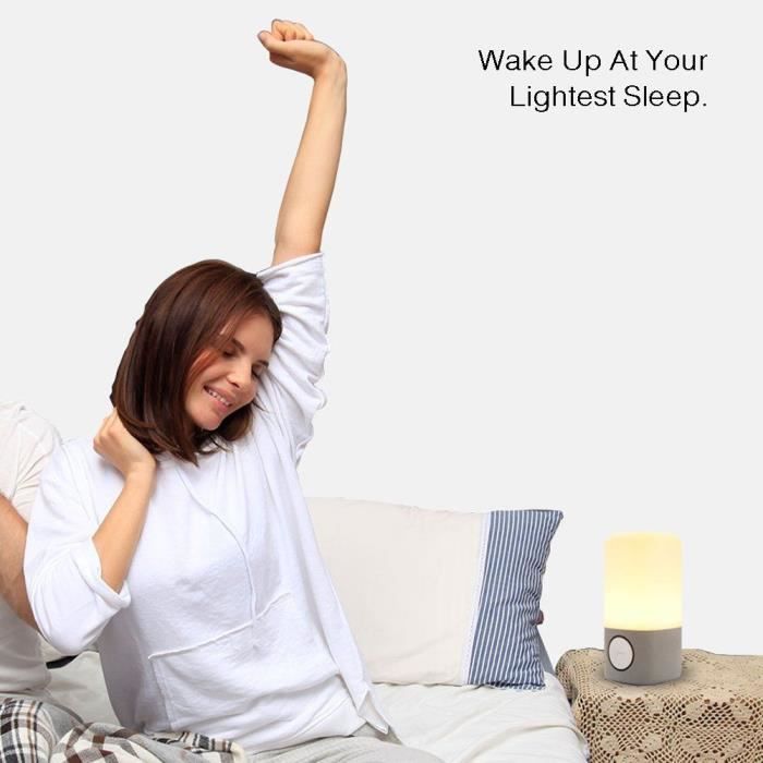 Lampe Connectée - SLEEPACE - SN902B - Bluetooth - Alarme Intelligente - Haut-parleur Intégré