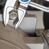 Water Pumps Plier 5.9inch Tongue and Grooves Plier Quick Adjustment by Pressing and Sliding Grips Any Shaped Object