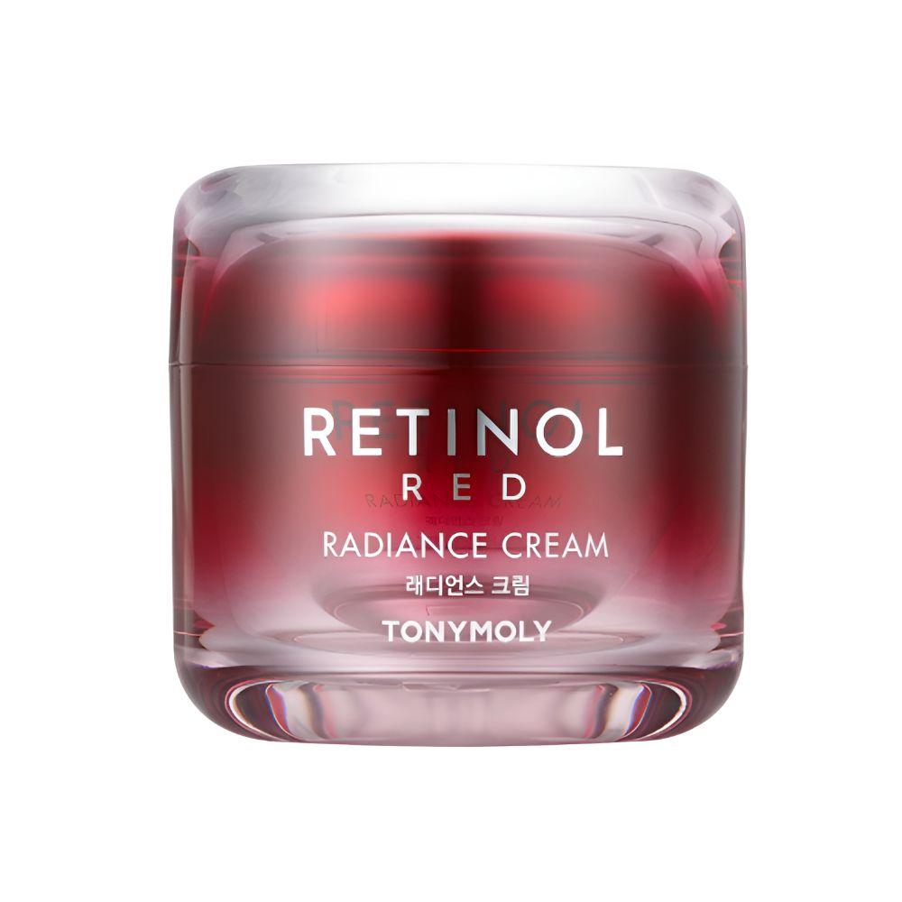 TONYMOLY Red Retinol Radiance Cream Anti-Aging Brightening Moisturizer 50ml